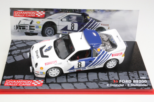 Ford RS200, Sweden 1986, K.Grundel, no.8
