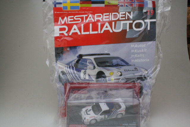 Ford RS200, Sweden 1986, K.Grundel, no.8 - Sulje napsauttamalla kuva