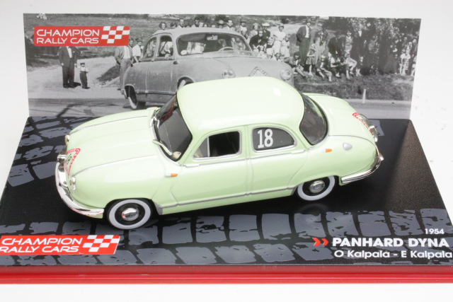 Panhard Dyna, Finland 1954, O.Kalpala, no.18