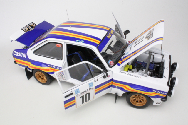 Ford Escort Mk2 RS1800, 1st. Acropolis 1980, A.Vatanen, no.10