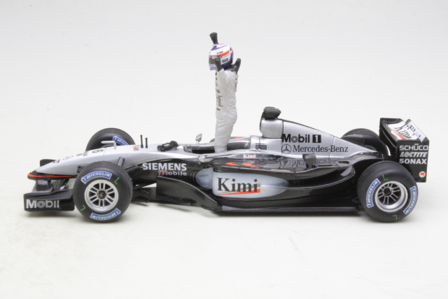McLaren Mercedes MP4/17D, Malaysian GP 2003, K.Räikkönen, no.6