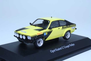 Opel Kadett_C Rallye, keltainen/musta