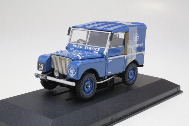 Land Rover Series 1 80, sininen "RAC Road Service" - Sulje napsauttamalla kuva