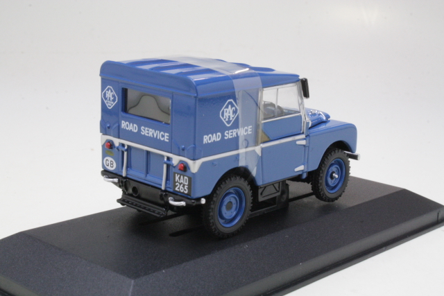 Land Rover Series 1 80, sininen "RAC Road Service" - Sulje napsauttamalla kuva