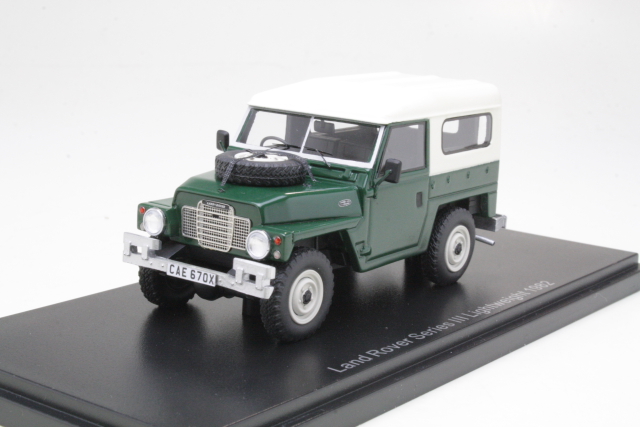 Land Rover Series 3 Lightweight 1982, green/white