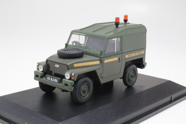 Land Rover Lightweight Hard Top, mattavihreä "RAF" - Sulje napsauttamalla kuva