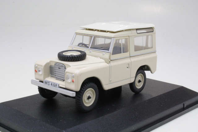 Land Rover Series 3 SWB Station Wagon, beige - Sulje napsauttamalla kuva