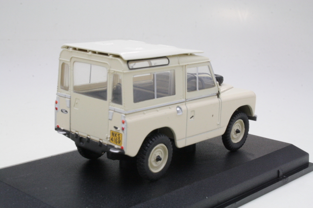 Land Rover Series 3 SWB Station Wagon, beige - Sulje napsauttamalla kuva