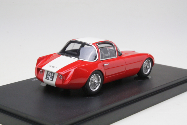 Lotus Ghia Aigle Eleven IX 1957, punainen/valkoinen
