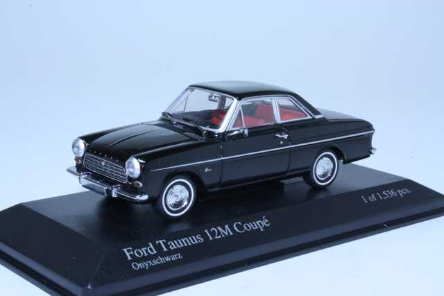 Ford Taunus 12M P4 Coupe 1962, musta