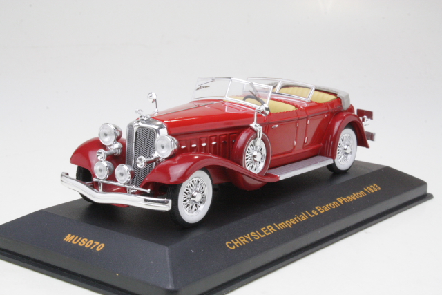 Chrysler Imperial Le Baron Phaeton 1933, punainen