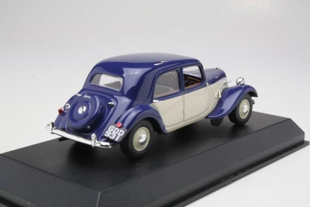Citroen Light 15 1949, sininen/valkoinen