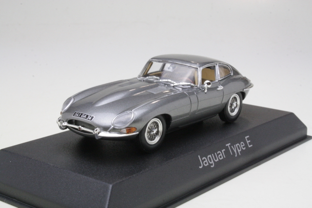 Jaguar E-Type Coupe 1964, harmaa - Sulje napsauttamalla kuva