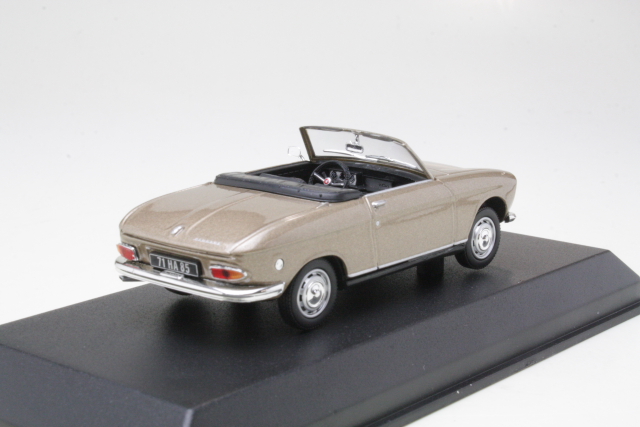 Peugeot 204 Cabriolet 1967, beige - Sulje napsauttamalla kuva