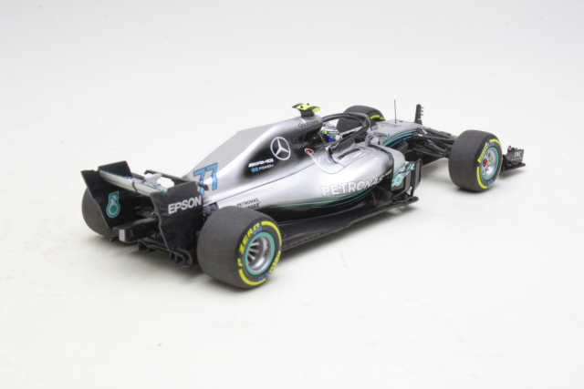 Mercedes AMG W09, F1 2018, V.Bottas, no.77