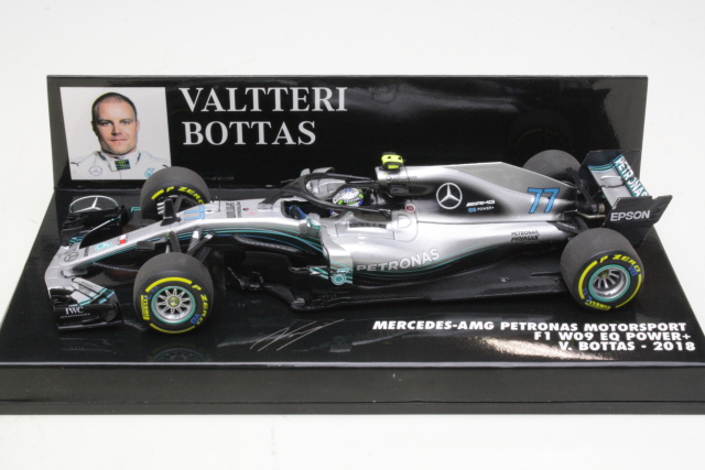 Mercedes AMG W09, F1 2018, V.Bottas, no.77