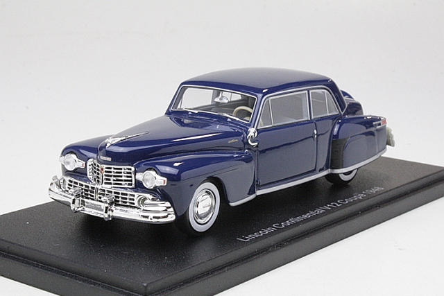 Lincoln Continental V12 1948, dark blue - Click Image to Close