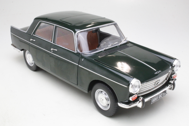 Peugeot 404 1965, dark green - Click Image to Close