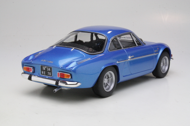 Alpine Renault A110 1600S 1971, sininen - Sulje napsauttamalla kuva