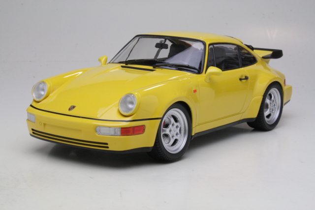 Porsche 911 Turbo (964) 1990, keltainen