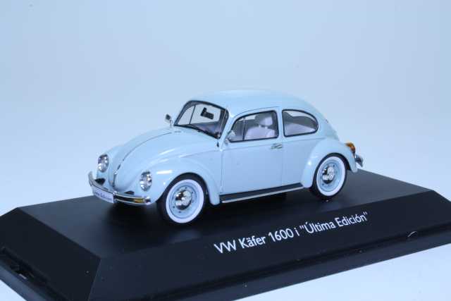VW Beetle 1600i "Ultima Edicion" 2003, light blue