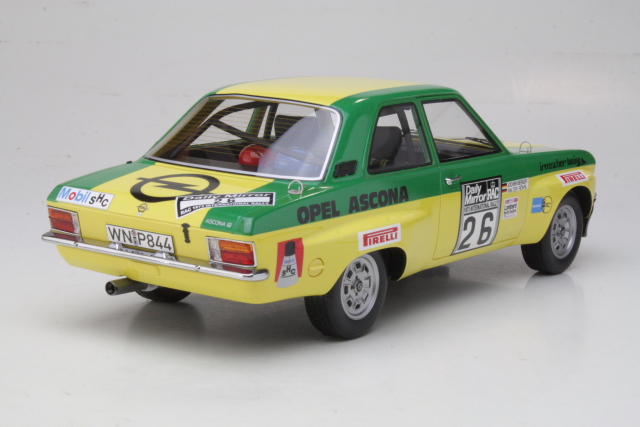 Opel Ascona A, RAC 1973, W.Röhrl, no.26 - Sulje napsauttamalla kuva