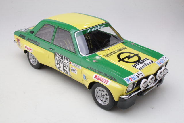 Opel Ascona A, RAC 1973, W.Röhrl, no.26 - Sulje napsauttamalla kuva