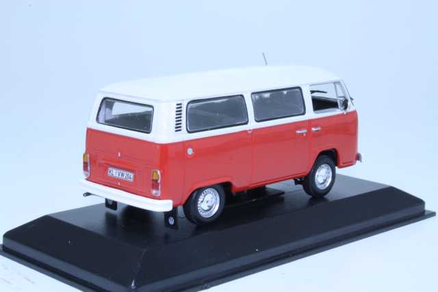 VW T2 Minibus 1972, red/white
