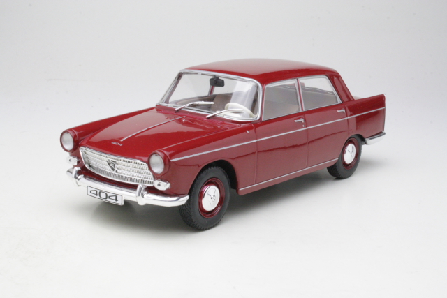 Peugeot 404 1960, dark red
