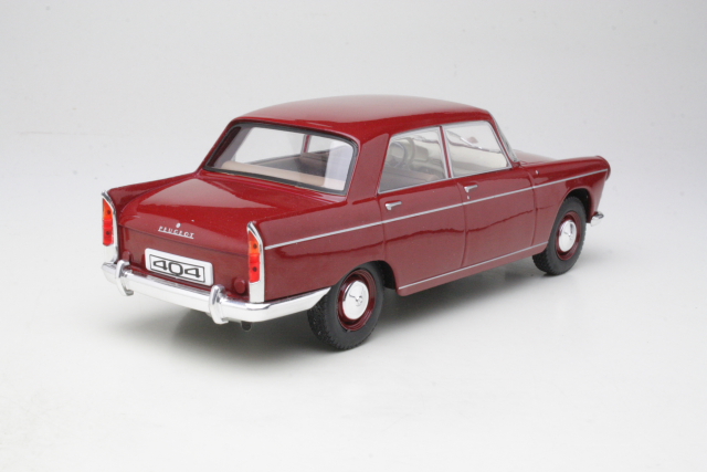 Peugeot 404 1960, dark red