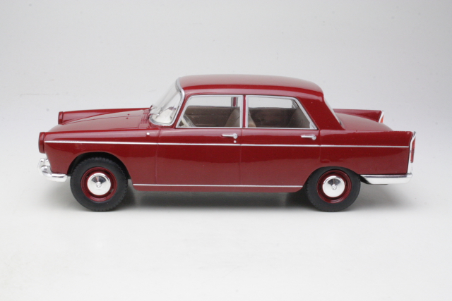 Peugeot 404 1960, dark red - Click Image to Close