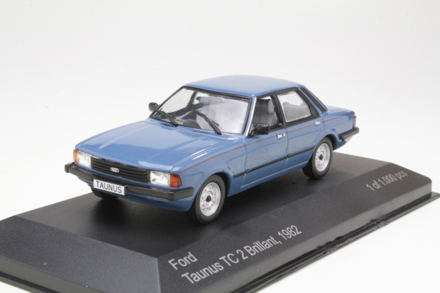 Ford Taunus TC3 1982 Brillant, sininen - Sulje napsauttamalla kuva