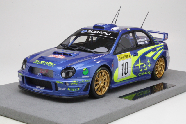 Subaru Impreza, 1st. Monte Carlo 2002, T.Mäkinen, no.10