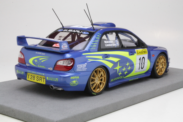 Subaru Impreza, 1st. Monte Carlo 2002, T.Mäkinen, no.10 - Click Image to Close