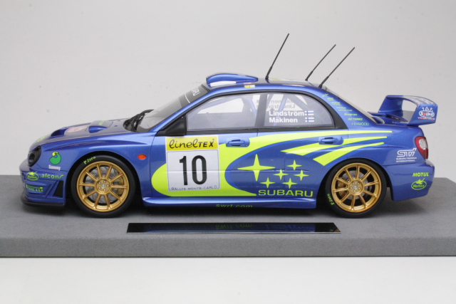 Subaru Impreza, 1st. Monte Carlo 2002, T.Mäkinen, no.10 - Sulje napsauttamalla kuva