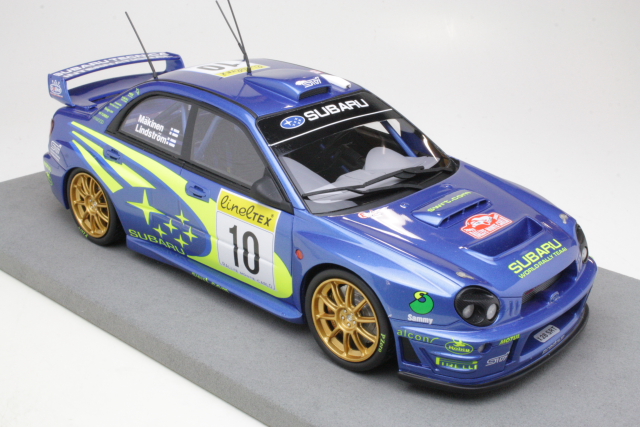 Subaru Impreza, 1st. Monte Carlo 2002, T.Mäkinen, no.10 - Sulje napsauttamalla kuva