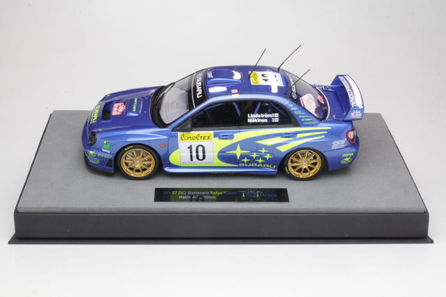 Subaru Impreza, 1st. Monte Carlo 2002, T.Mäkinen, no.10 - Sulje napsauttamalla kuva