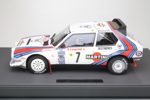 Lancia Delta S4, 1st. Monte Carlo 1986, H.Toivonen, no.7 - Sulje napsauttamalla kuva