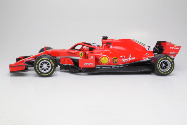 Ferrari SF71H, F1 2018, K.Räikkönen, no.7 (1:18) - Sulje napsauttamalla kuva