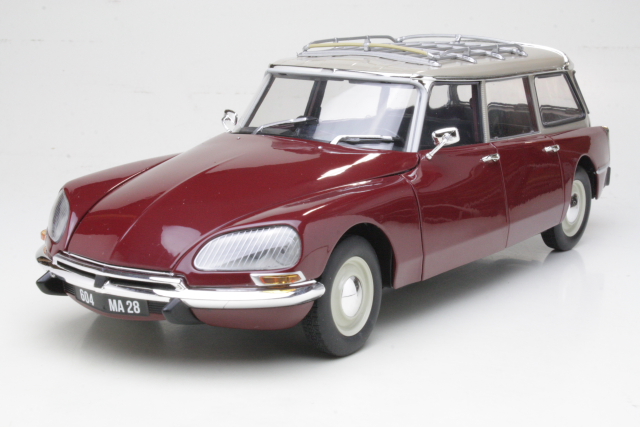 Citroen DS21 Break 1970, tummanpunainen