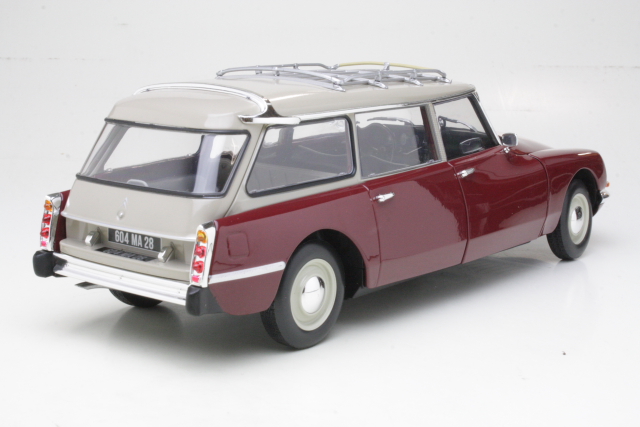 Citroen DS21 Break 1970, dark red - Click Image to Close