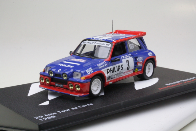 Renault 5 Maxi Turbo, Tour de Corse 1985, J.Ragnotti, no.3 - Sulje napsauttamalla kuva