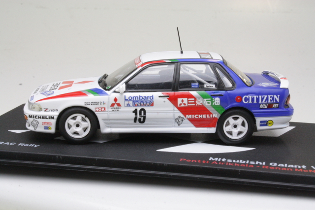 Mitsubishi Galant VR4, 1st. RAC 1989, P.Airikkala, no.19 - Click Image to Close