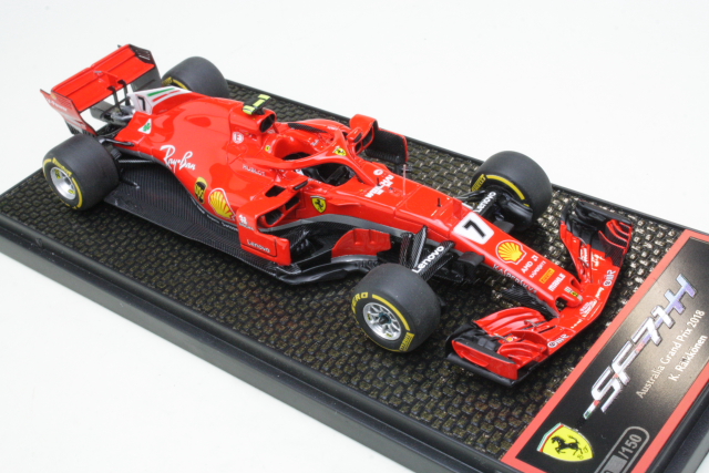 Ferrari SF71H, Australian GP 2018, K.Raikkonen, no.7 - Click Image to Close