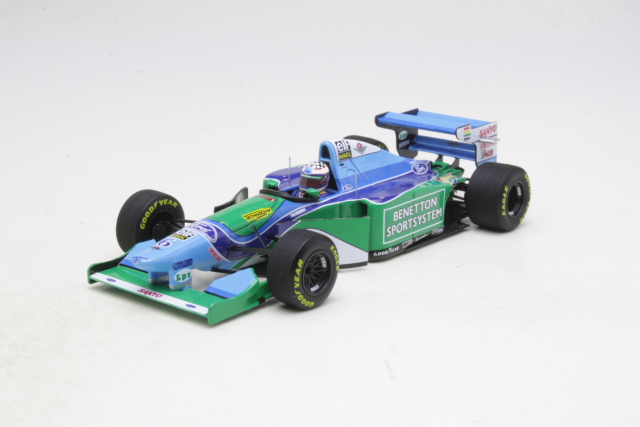 Benetton Ford B194, Monaco GP 1994, J.J.Lehto, no.6 - Sulje napsauttamalla kuva