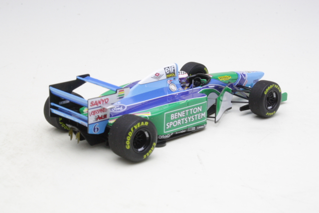Benetton Ford B194, Monaco GP 1994, J.J.Lehto, no.6 - Sulje napsauttamalla kuva