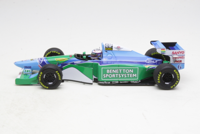Benetton Ford B194, Monaco GP 1994, J.J.Lehto, no.6 - Click Image to Close