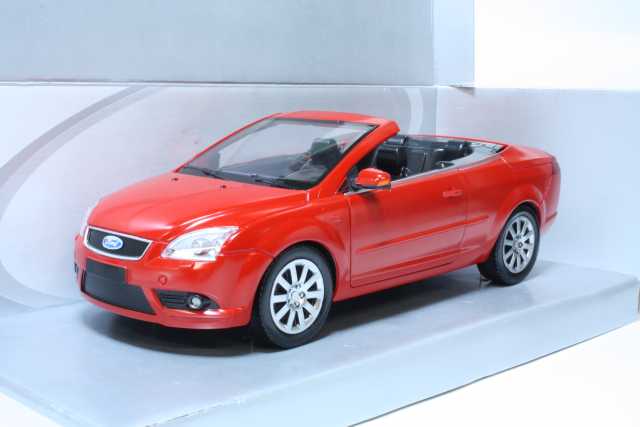 Ford Focus Convertible 2008, red