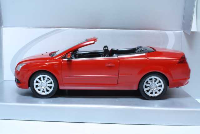 Ford Focus Convertible 2008, red