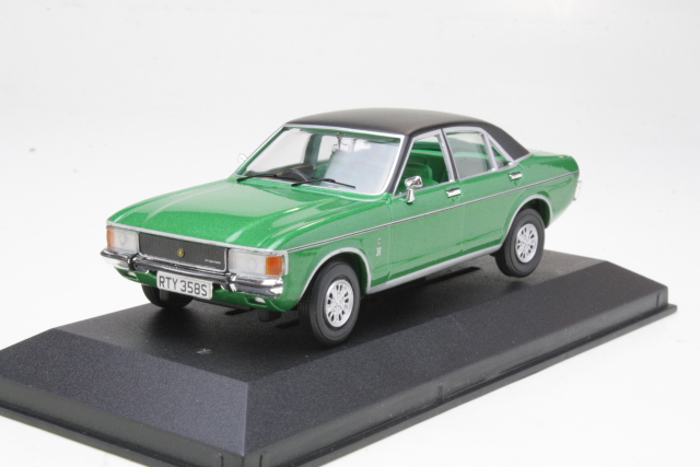 Ford Granada Mk1 3.0 Ghia 1977, vihreä/musta